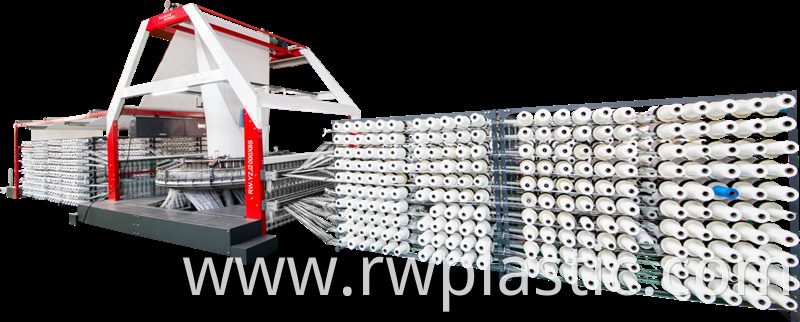 Automatic eight shuttle circular loom